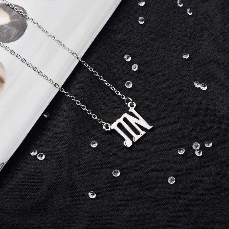 K-Pop Icon Steel Necklace - BTS Unisex