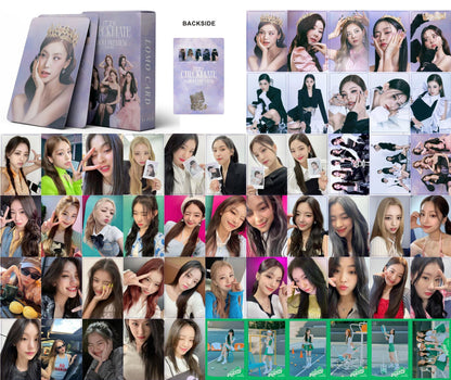 K-pop Girl Group Lomo Cards Set - ITZY, IVE, TWICE, and More