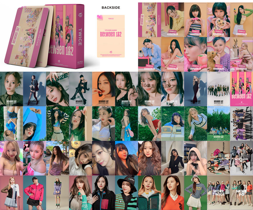 K-pop Girl Group Lomo Cards Set - ITZY, IVE, TWICE, and More