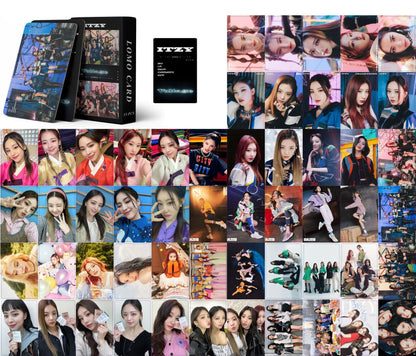 K-pop Girl Group Lomo Cards Set - ITZY, IVE, TWICE, and More