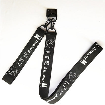 BTS Phone Lanyard and Strap Accessories