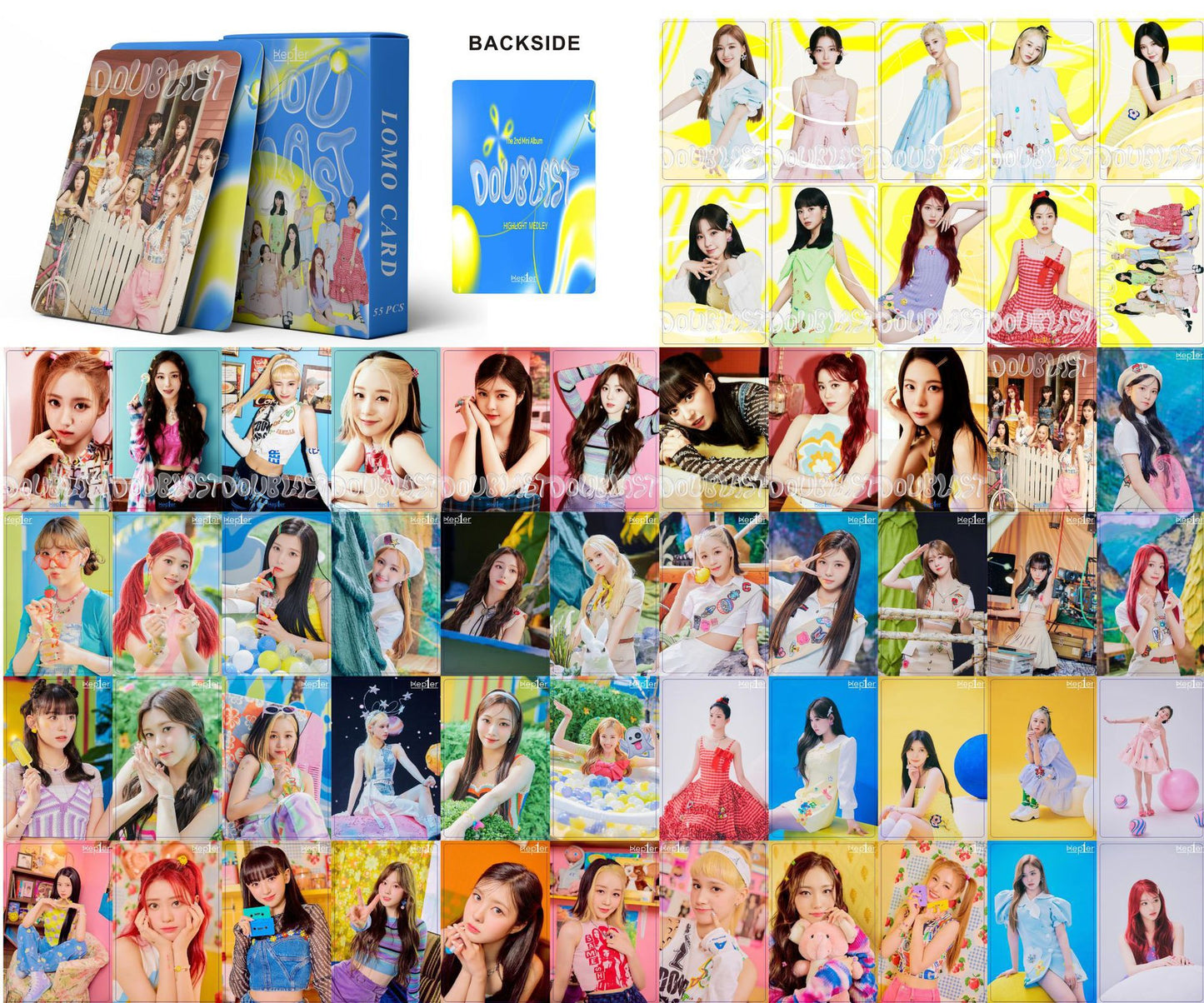 K-pop Girl Group Lomo Cards Set - ITZY, IVE, TWICE, and More