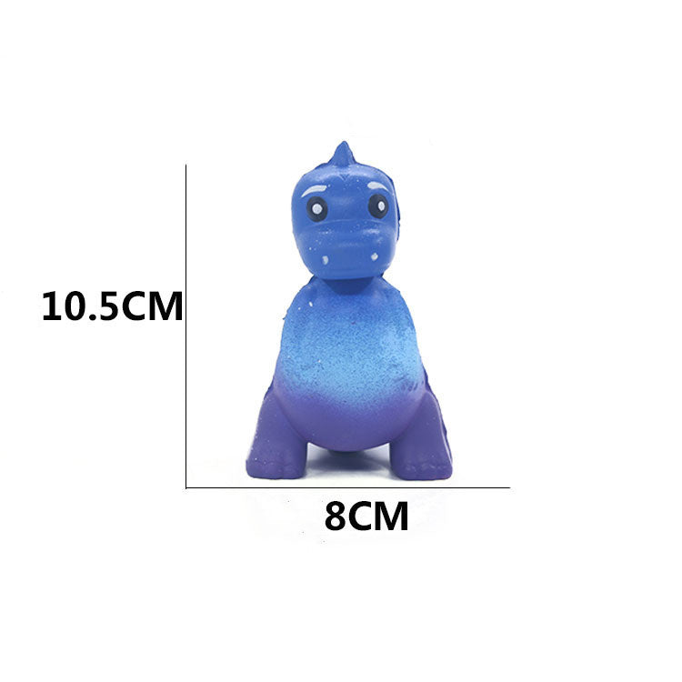 Squishy PU Slow Rising Dinosaur Backpack Charm Toy
