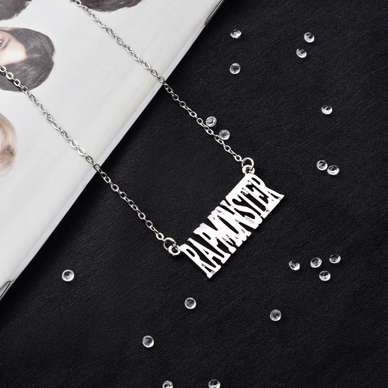 K-Pop Icon Steel Necklace - BTS Unisex