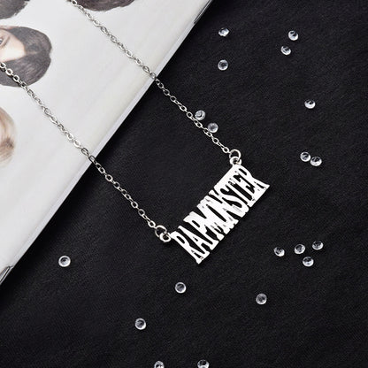 K-Pop Icon Steel Necklace - BTS Unisex