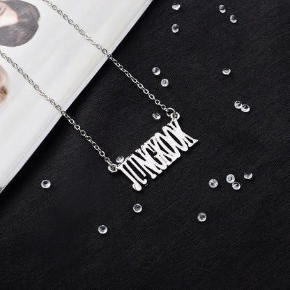 K-Pop Icon Steel Necklace - BTS Unisex
