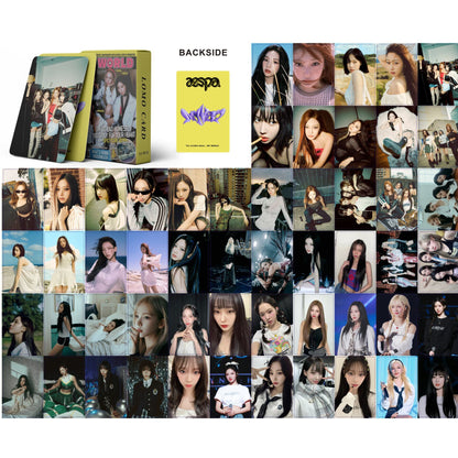K-pop Girl Group Lomo Cards Set - ITZY, IVE, TWICE, and More