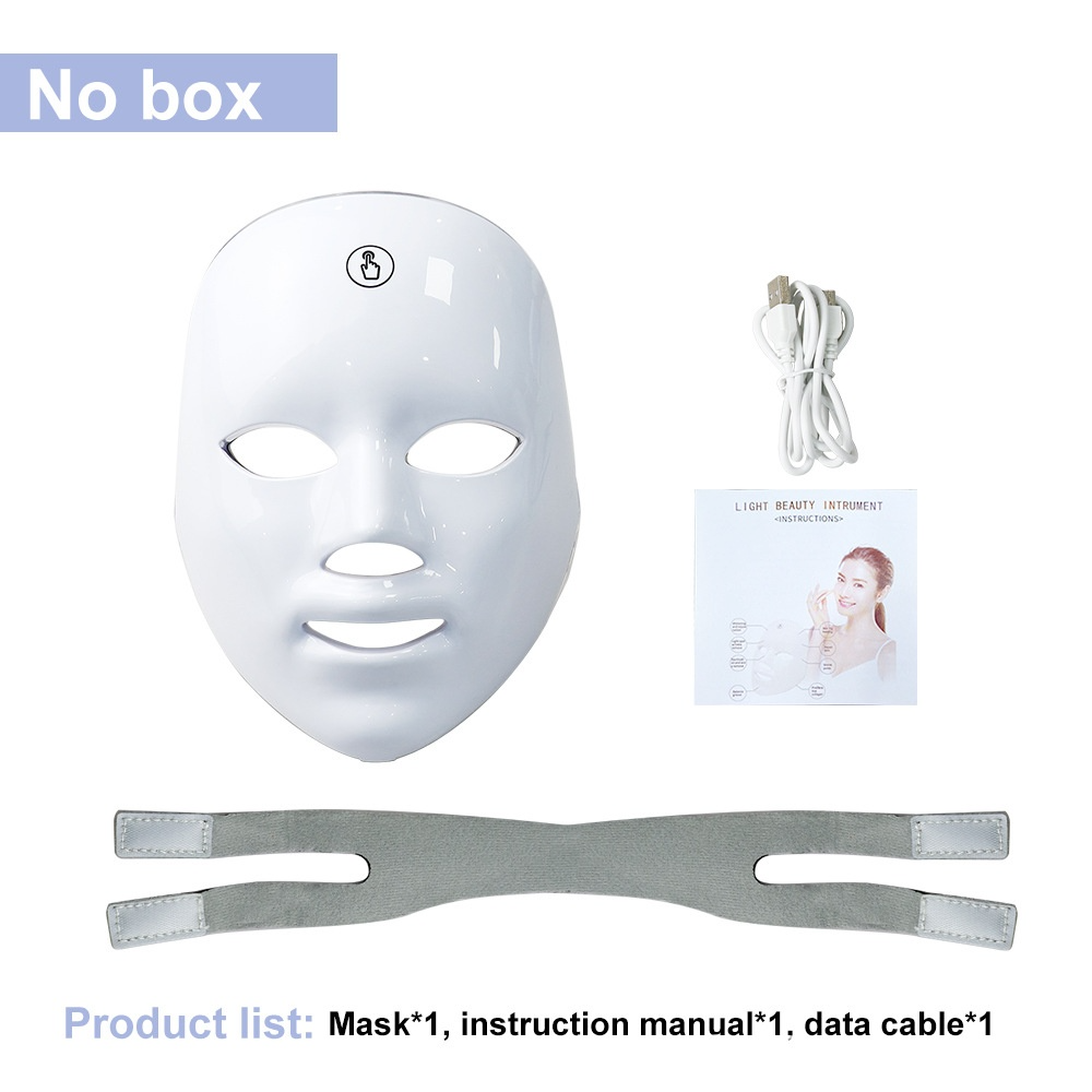 LED Face Mask for Youthful Skin, Red Light Therapy for Face, Red, Blue & Infrared Therapy for Wrinkles, Fine Lines, Dark Spots with 360 LEDs, Skincare Device for Women & Men