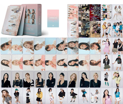 K-pop Girl Group Lomo Cards Set - ITZY, IVE, TWICE, and More