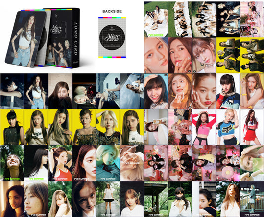 K-pop Girl Group Lomo Cards Set - ITZY, IVE, TWICE, and More
