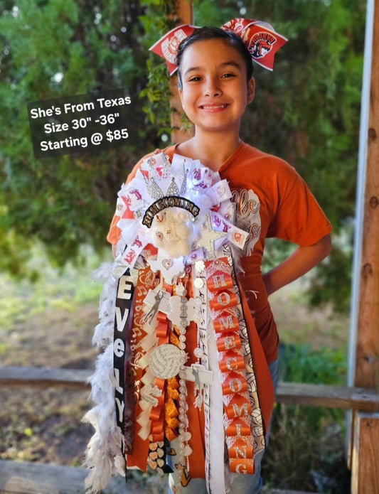 Texas Homecoming Mum